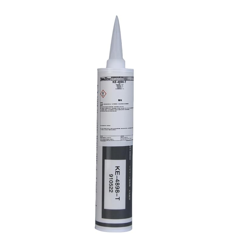one Piece Shin-ETSU KE-4898-T Electronic Sealant, Silicone Rubber, High Temperature Resistant Sealant, Coating Adhesive for 330ml