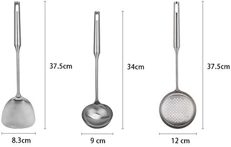 Kitchenware Cooking Utensils Set Stainless Steel Cookware Colander Spoon Spatula Shovel Cooking Tool