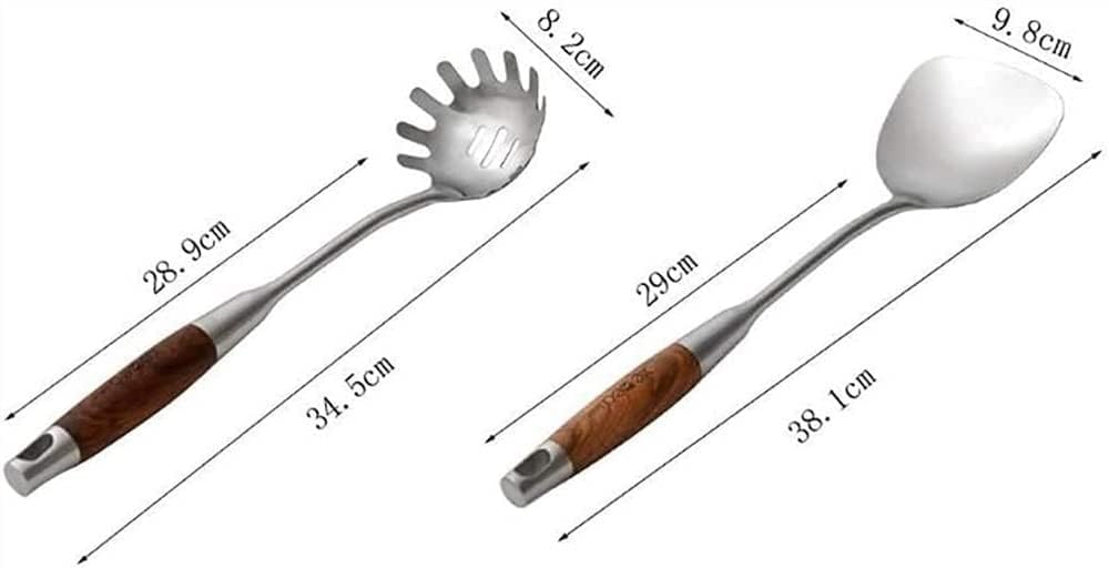 Kitchen Cooking Utensil Set, Non-stick Cooking Kitchen Utensils Spatula Set with Holder, BPA Free Non Toxic Cooking Utensils Set Cookware Set Kitchen Gadgets Tools Set
