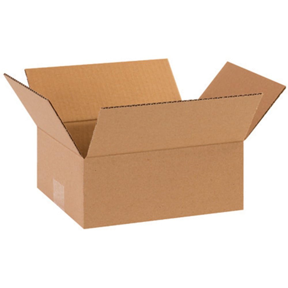 BOX USA Small Shipping Boxes 10'L x 8'W x 4'H (100-Pack) - Small Corrugated Cardboard Packaging Boxes for Shipping, Packing, Moving, and Storage at Home, Office, or Business