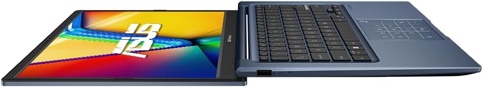 ASUS Vivobook 14 Laptop 2025 14' FHD 1920 x 1080 Display Intel Core i5-1334U, 10-core, Intel Iris Xe Graphics, 16GB DDR4, 512GB SSD, Wi-Fi 5, Bluetooth 5, 720p HD Camera, Windows 11 Home