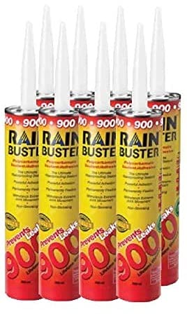 Rain Buster 900 - Pack of 24 - HIGH Performance POLYCARBAMATE SEALANT/Adhesive (Black)