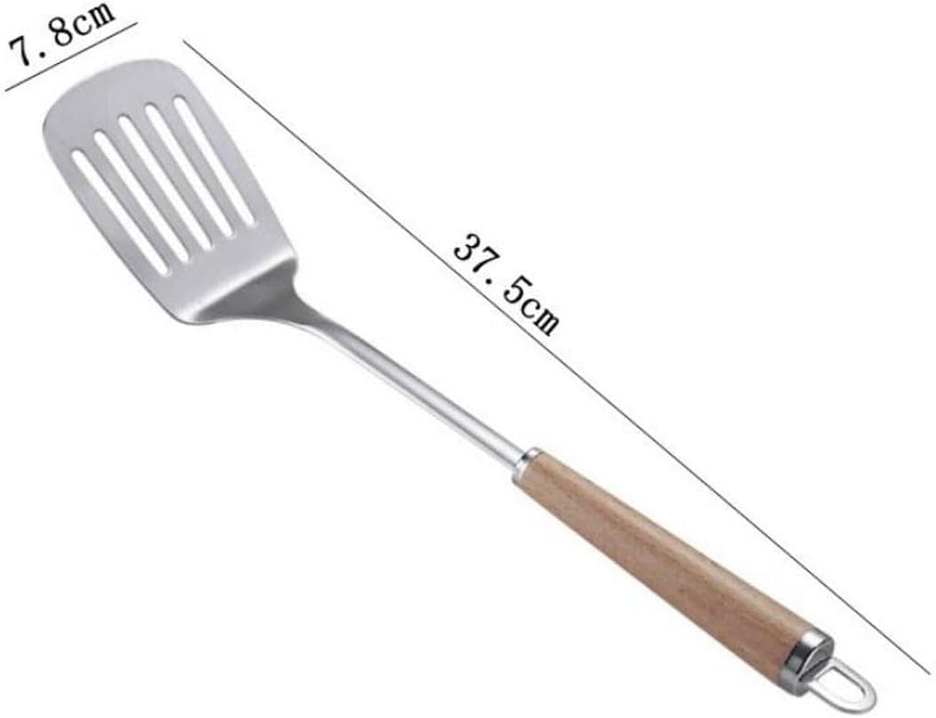 Kitchen Utensils Set，Cooking Utensils Kitchen Tools Gadgets Spoons for Cooking Spatulas 304 Stainless Steel Cooking Utensils Spatulas Spoons 4 Pieces