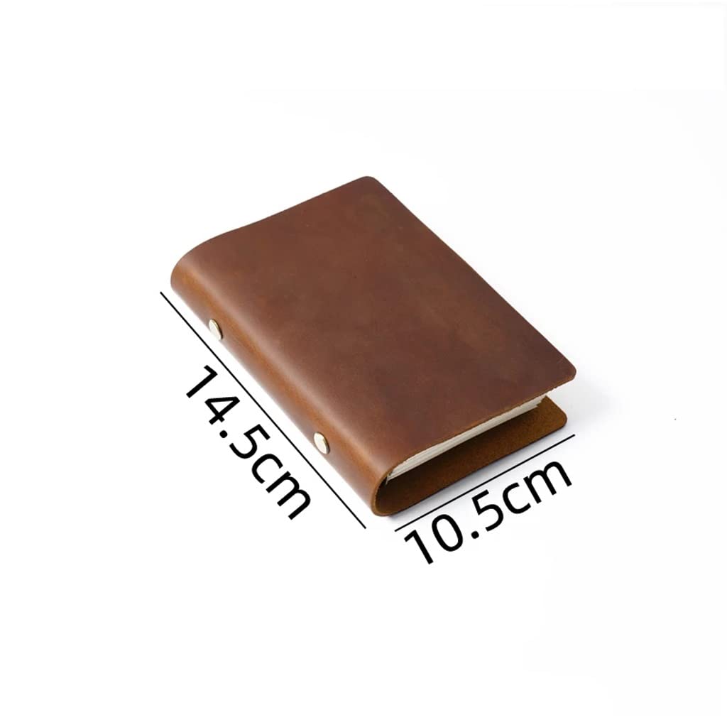 YMGSCC Leather Case Notebook Diary Handmade Notepad Office School Gift