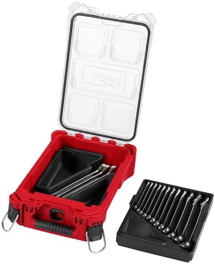 Milwaukee Electric - 15PC Metric Combination Wrench Set with PACKOUTTR