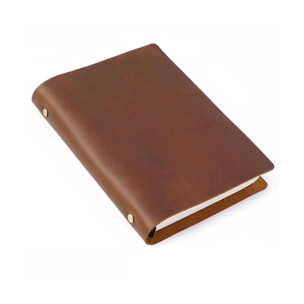 YMGSCC Leather Case Notebook Diary Handmade Notepad Office School Gift