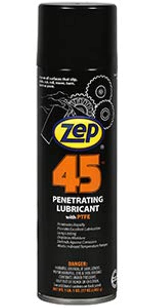 Zep 45 Penetrating Lubricant - 17 oz (Case of 12) 17401 - Lubricates and Protects Moving Metal Parts, Non-Flammable, Defends Against Corrosion