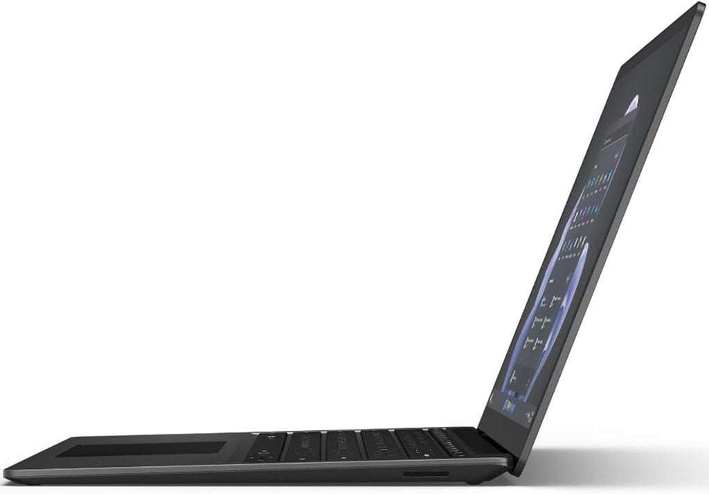Microsoft Surface Laptop 5 13.5' Touchscreen Notebook - 2256 x 1504 - Intel Core i7 12th Gen i7-1265U - Intel Evo Platform - 16 GB Total RAM - 256 GB SSD - Matte Black (Renewed)