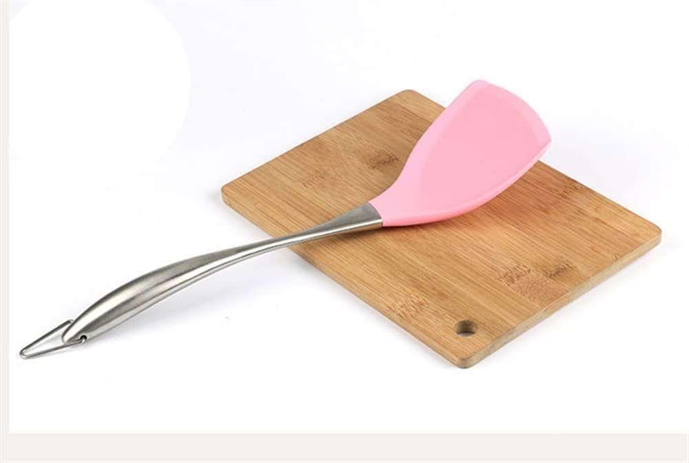 TOEWOE Silicone Kitchen Cooking Utensil Set, Stainless Steel Silicone Kitchen Utensils Spatula Set for Nonstick Cookware, BPA Free, Kitchen Gadgets Kitchen Tools, 5 Piece