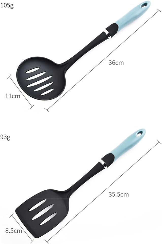 8pcs Nylon Cooking Tools Kitchen Utensils Set Quality Handles Tool Non Toxic Gadgets Nonstick Cookware