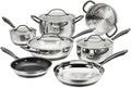 Cuisinart RADIANT PRO 11-Piece Stainless with Brushed Titanium Finish Cookware Set