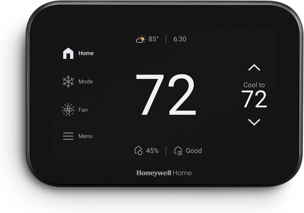 Honeywell Home X8S Premium Smart Programmable Wi-Fi Thermostat, Video Doorbell Access, Humidity Control, 5' Customizable Touchscreen, Sensor Feature, Energy Star, Works w/Alexa,Matter,Apple,Google
