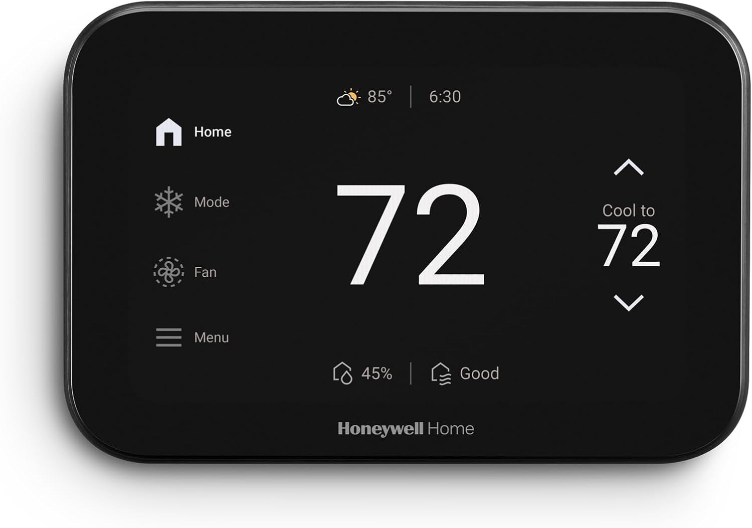Honeywell Home X8S Premium Smart Programmable Wi-Fi Thermostat, Video Doorbell Access, Humidity Control, 5' Customizable Touchscreen, Sensor Feature, Energy Star, Works w/Alexa,Matter,Apple,Google
