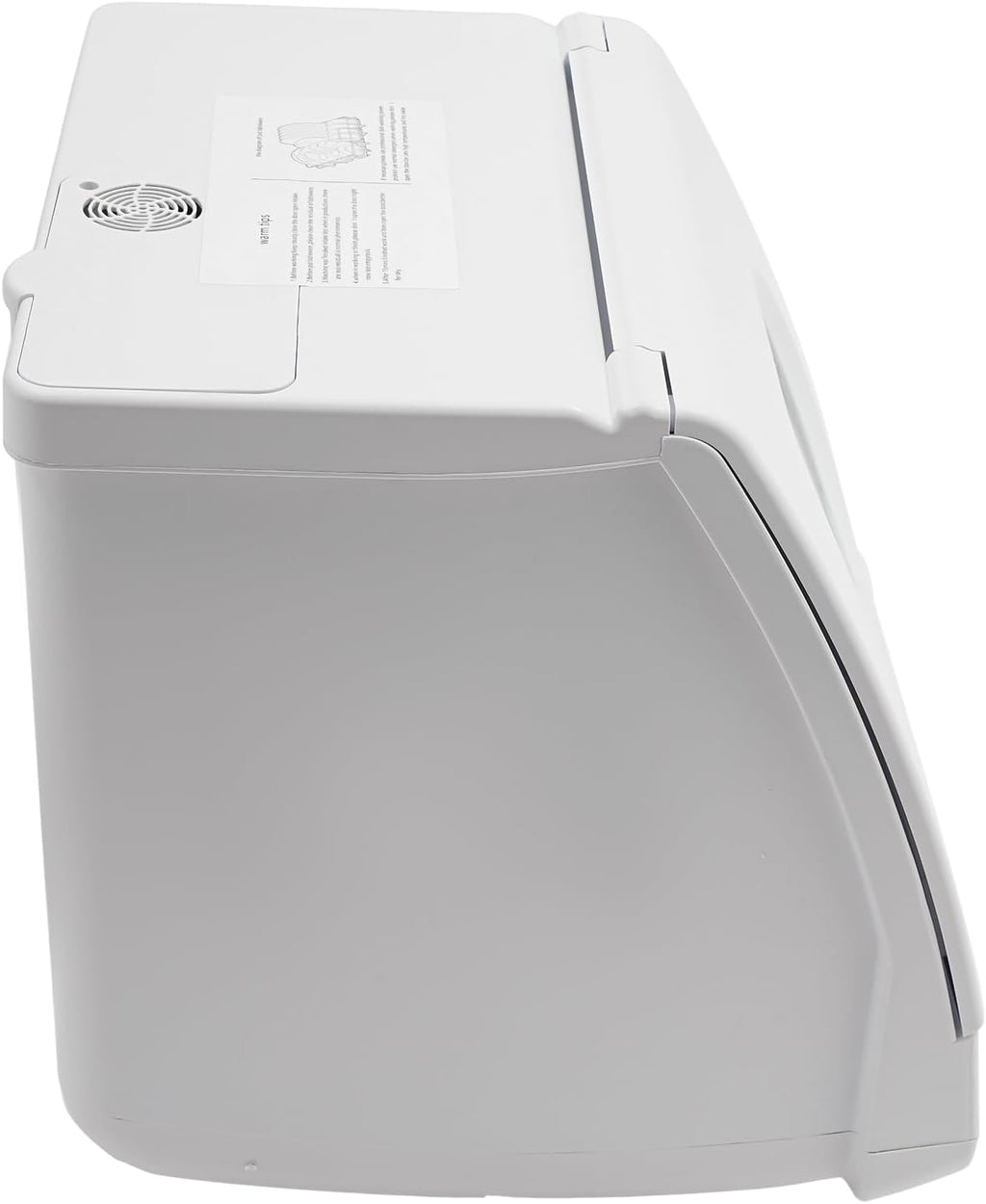 800W Portable Countertop Dishwasher,5 Washing Modes, Mini Dishwasher with 5L Water Tank,161.6℉ High-Temp, No Installation Needed, Compact Dish Washing Machine for 4-6 Sets Tableware (Type C - White)