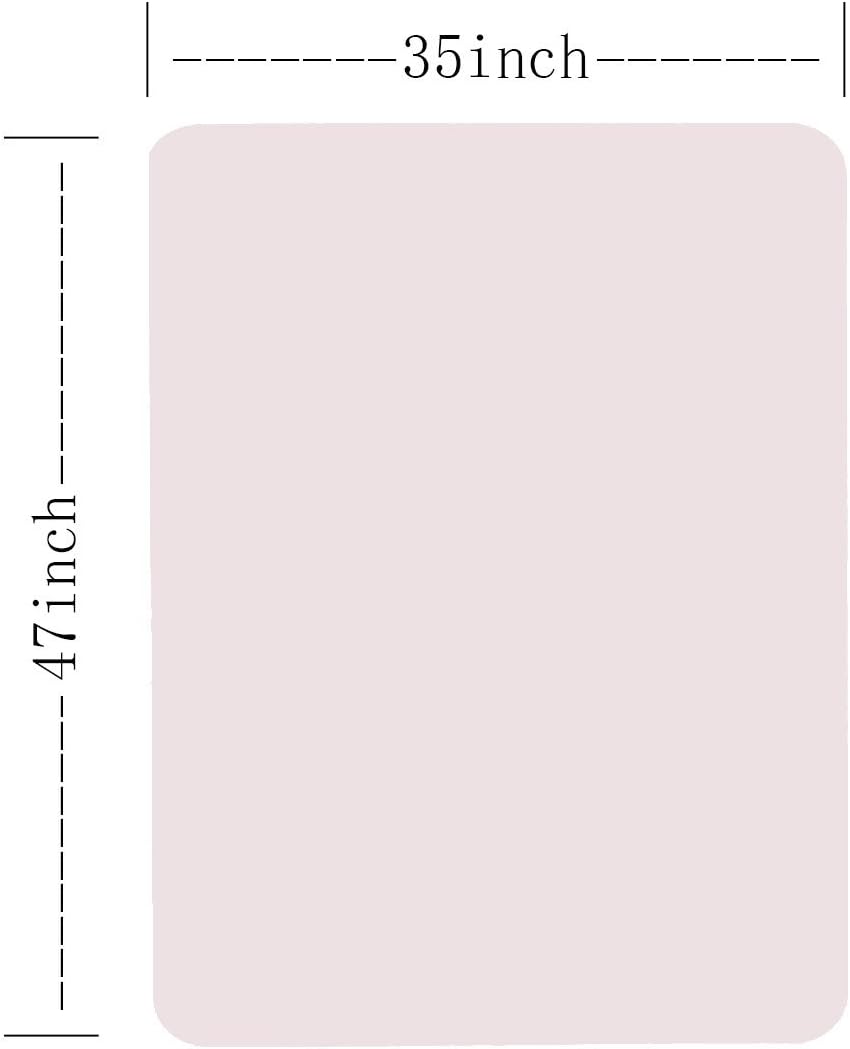2Pack Thickest Chair Mat for Hardwood Floor - 1/8' Thick 47' X 35' Crystal Clear Chair Mat for Hard Floor, Can't be Used on Carpet Floor