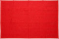 Professional Heavy Duty Moving Blankets, Red, 72x80 Inches, Quilted Cotton Blend, Double Stitched, 7+ Pounds Each, 12 Pack