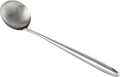 Restaurantware Stainless Steel Wok Ladle 10 Count 17 Inch Long Handle Cooking Utensil, Heat-Resistant, Dishwasher-Friendly Wok Accessory, Silver Kitchen Tool for Sauces and Soups