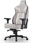 EUREKA ERGONOMIC Gaming Chair GC08, Computer Gamer Chair with Lumbar Support, Ergonomic Gamer Chairs with 4.3in Thicken Seat Cushion, Racing Style Gaming Chairs for Adults, Grey