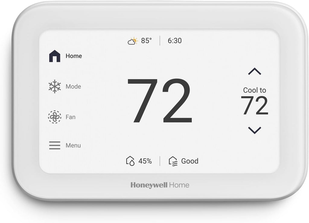 Honeywell Home X8S Premium Smart Programmable Wi-Fi Thermostat, Video Doorbell Access, Humidity Control, 5' Customizable Touchscreen, Sensor Feature, Energy Star, Works w/Alexa,Matter,Apple,Google