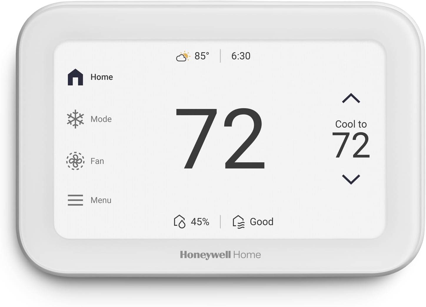 Honeywell Home X8S Premium Smart Programmable Wi-Fi Thermostat, Video Doorbell Access, Humidity Control, 5' Customizable Touchscreen, Sensor Feature, Energy Star, Works w/Alexa,Matter,Apple,Google