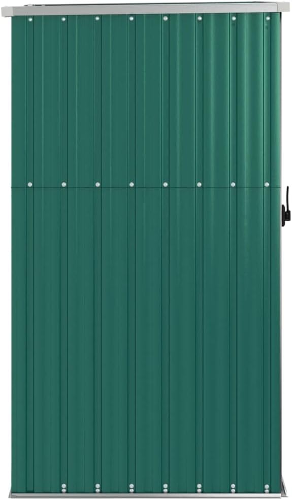 Outdoor Storage Garden Storage Room Outdoor Tool Shed Garden Tool Shed Green 34.6'x35'x63.4' Galvanized Steel for Gardens, backyards