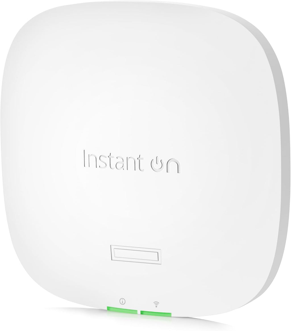 HPE Networking Instant On Access Point AP22 2x2 WiFi 6 Indoor Wireless Access Point (5 Pack) | Long Range, Secure, Smart Mesh Support | Power Source Not Included | US Model (R4W01A-5PACK)