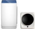 Zynkez 18Lbs Washer and 10Lbs Dryer Combo, Full Automatic Portable Laundry Set with 7 Wash Programs, 5 Dry Modes, Stainless Steel Tub, Compact for Apartments, Dorms, RVs