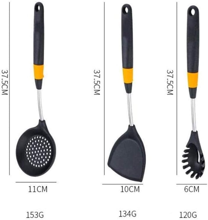 Cooking Utensils Set Stainless Steel Silicone Kitchen Utensil Set Non-stick Spatula with Storage Box Cooking Tools