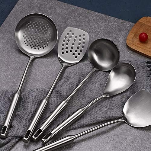Kitchenware Cooking Utensils Set Stainless Steel Cookware Colander Spoon Spatula Shovel Cooking Tool