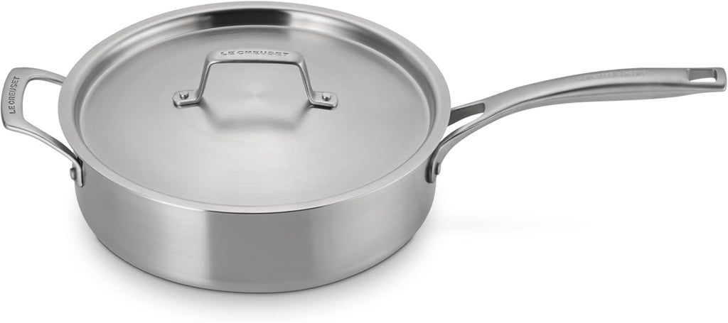 Le Creuset Essential Stainless Steel 10 Piece Cookware Set