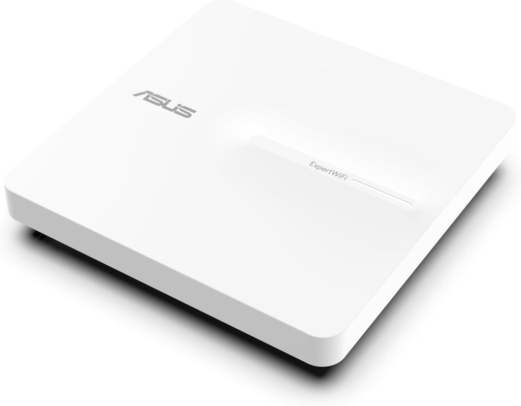 ASUS ExpertWiFi EBA63 AX3000 Dual-Band WiFi 6 (802.11ax) PoE Access Point, Support up to 5 SSIDs and VLAN, Self-Defined Network, Support PoE & PoE+, Easy Management app, AiMesh Compatible