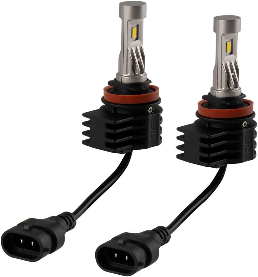 Diode Dynamics SL2 LED Fog Light Bulbs compatible with H11 bulb size (pair), Cool White (6000K)