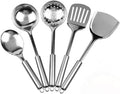 Kitchen Utensils Set, Cooking Utensils Set Stainless Steel Kitchen Cooking Utensil Set Cookware Colander Spoon Spatula Shovel Nonstick Cookware Set