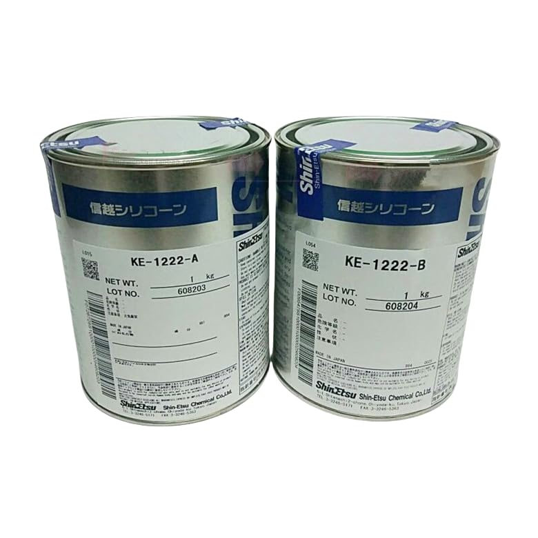 Shin-ETSU KE-1222 A/B 2kg High-Performance Two-Component RTV Adhesive Sealant for Industrial and Electronic Applications
