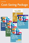 Step-by-Step Medical Coding 2020 Edition - Text, Workbook, 2020 ICD-10-CM for Physicians Edition, 2020 HCPCS Professional Edition and AMA 2020 CPT Professional Edition Package