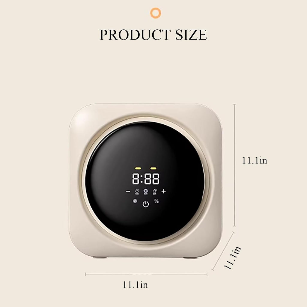 Mini Washing Machine Portable Washer Machine,Wall Mounted Countertop Dual Purpose,Washer and Dryer Combo for Small Items of Clothing Underwear and Socks