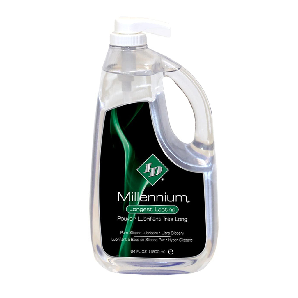 ID Lubricants Millennium Silicone, 3/Black, 64 Fl Oz (Pack of 1)