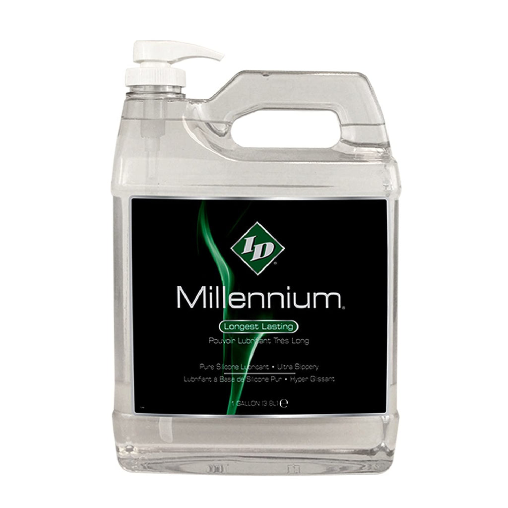 ID Lubricants ID Millennium Silicone-Based Personal Lubricant, 3/Black, 128 Fl Oz