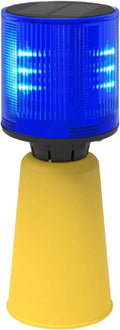 1pc Solar LED Emergency Light Waterproof Solar Traffic Tower Crane Warning Light Construction Site Harbor Road Lamp
