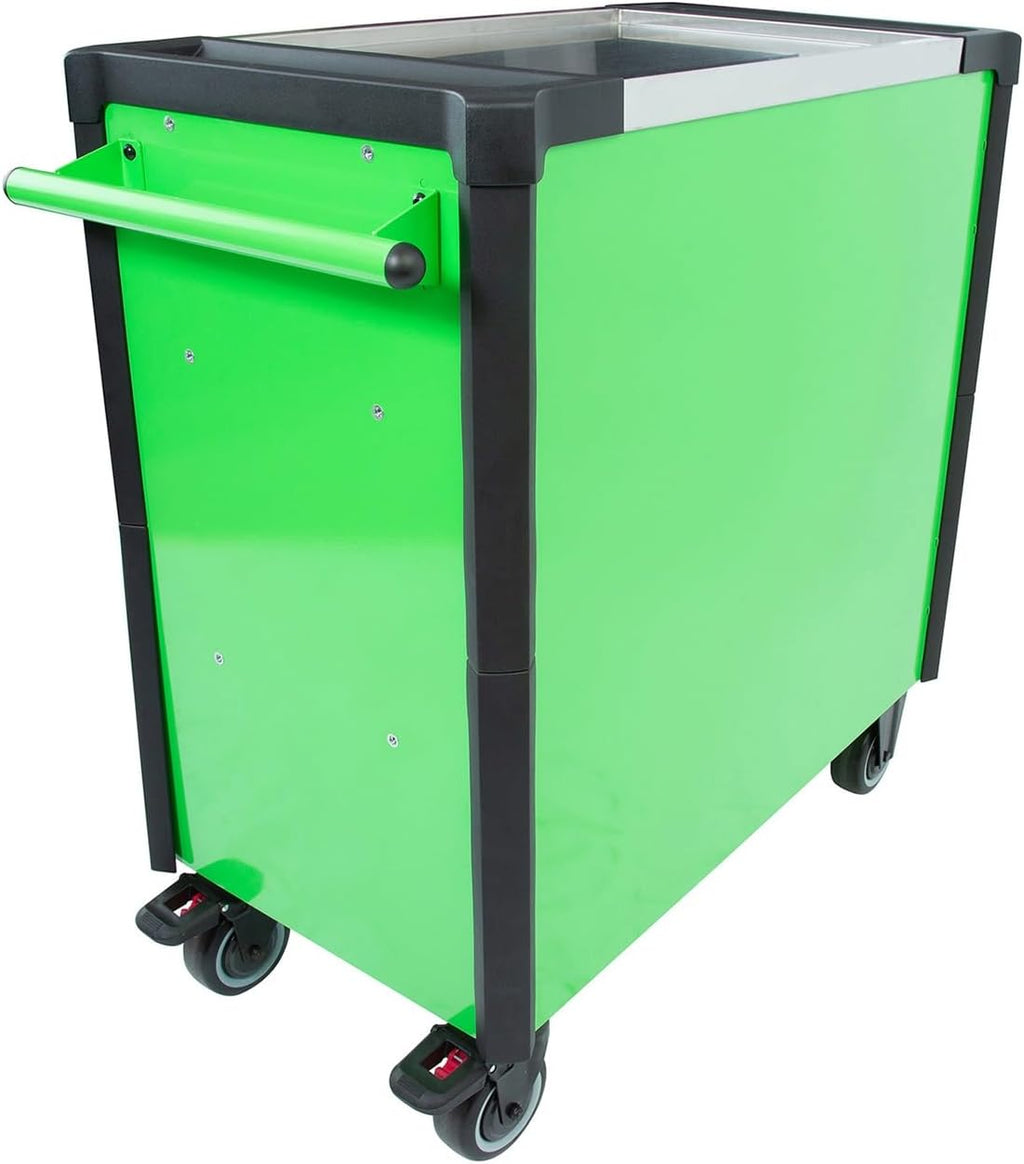 OEMTOOLS 24565 Professional 36 Inch 8-Drawer Tool Cart, Gifts for Men, Dad Gifts, Tool Chest with Wheels, Tool Boxes with Drawers and Wheels, Rolling Tool Cart, Rolling Toolbox