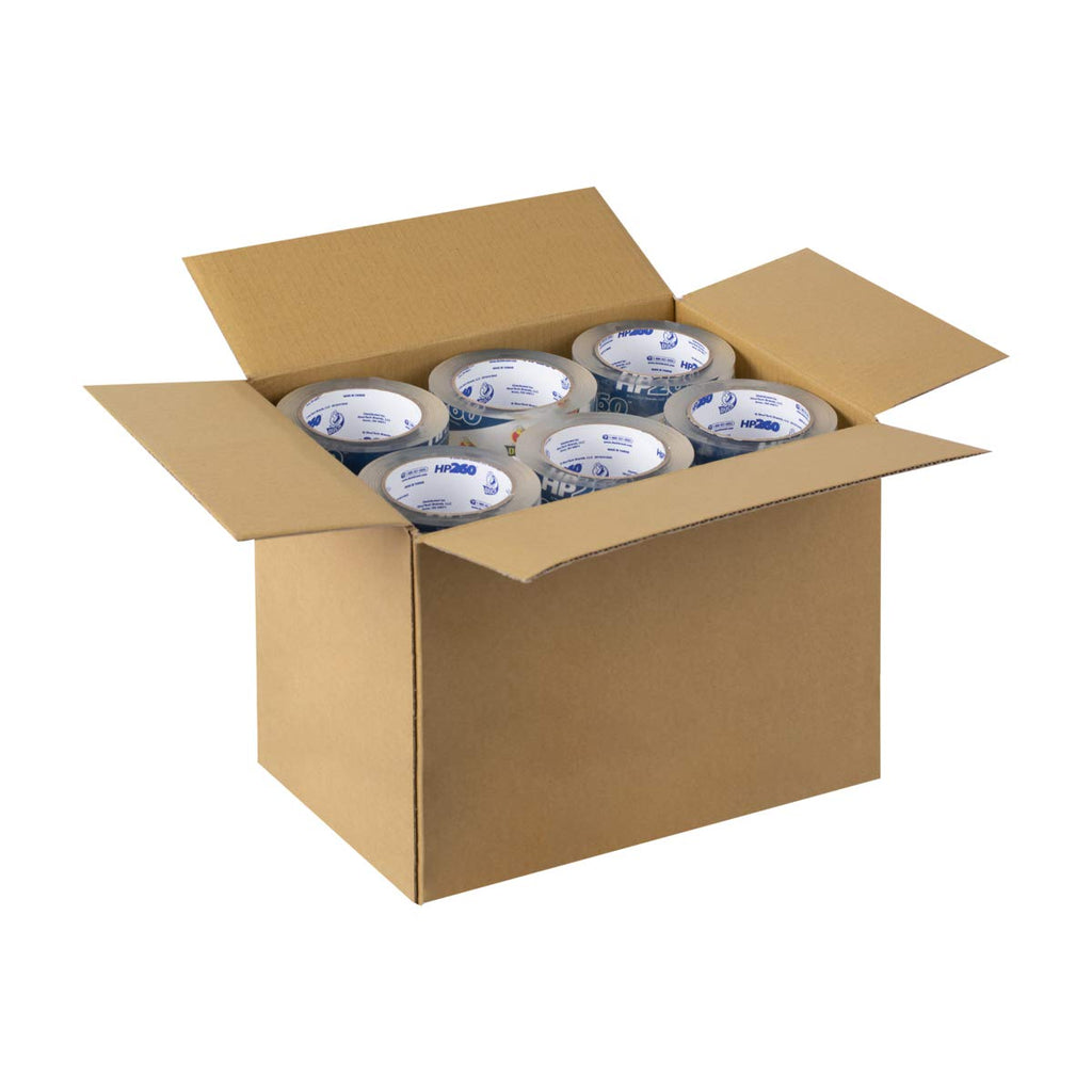 Duck High Performance Clear Packing Tape Refills - 36 Rolls of HP260 Strong Packaging Tape for Shipping, Moving, Mailing & Storage Boxes - 3' Core, 1.88 Inch x 60 Yards, Clear (1144714)