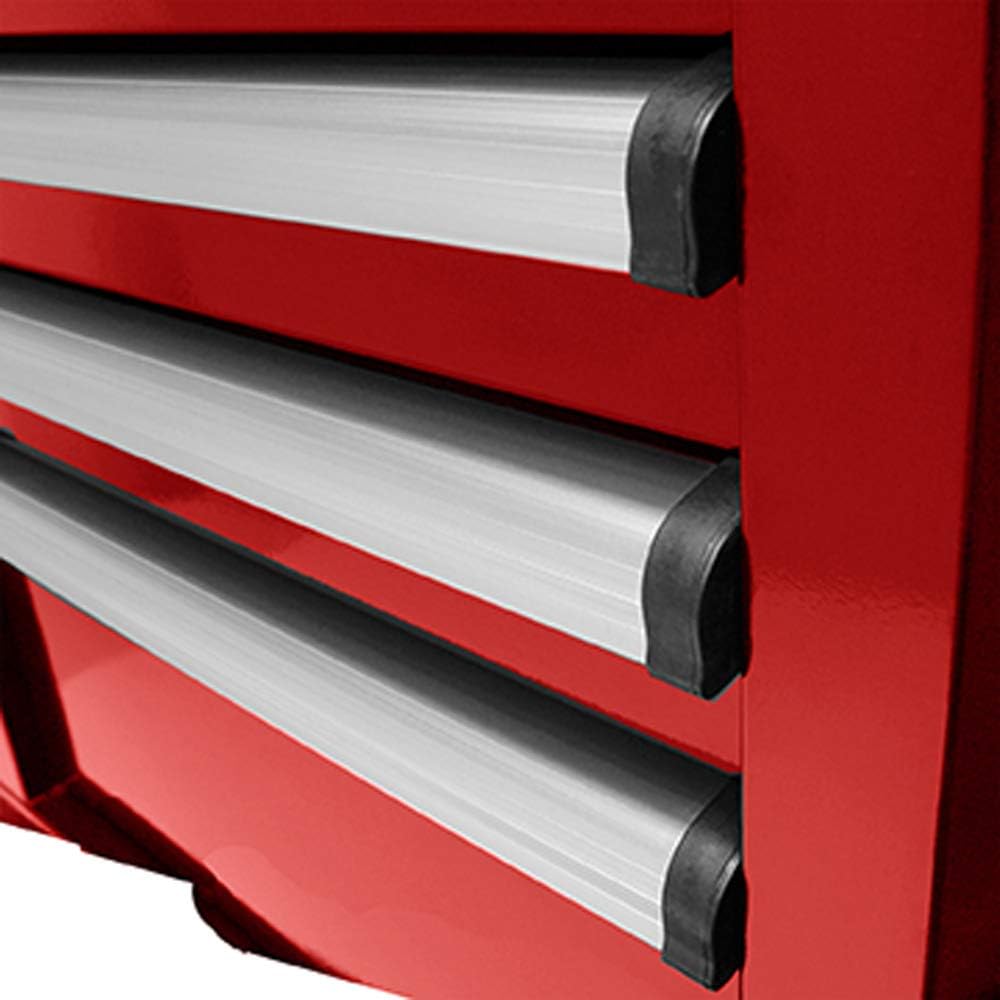 Homak PRO II Series 27' 7-Drawer Roller Cabinet, Red, RD04027702