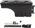 G-PLUS Truck Bed Storage Box Tool Box Right Passenger Side Compatible with Toyota Tundra 2007 2008 2009 2020 Black Rear Tool Box