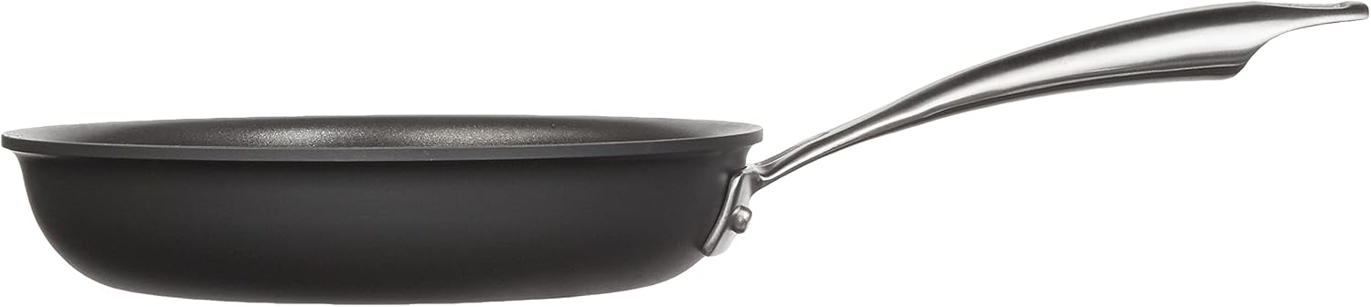 Cuisinart DSA22-20 Anodized Nonstick 8-Inch, Black/Stainless Steel Dishwasher-Safe-Hard, Open Skillet