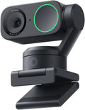 Insta360 Link 2 - PTZ 4K Webcam for PC/Mac, 1/2' Sensor, AI Tracking, HDR, AI Noise-Canceling Mic, Gesture Control for Streaming, Video Calls, Gaming, Works with Zoom, Teams, Twitch & More