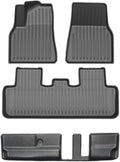 Compatible with Tesla Model Y 7 Seater and Model Y 5 Seat All Weather TPE Waterproof Anti-Slip Floor Mat Cargo Liner 2020-2023 Accessories(Y-7-Seat FL-4-LHD)