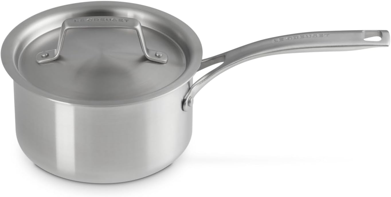 Le Creuset Essential Stainless Steel 10 Piece Cookware Set