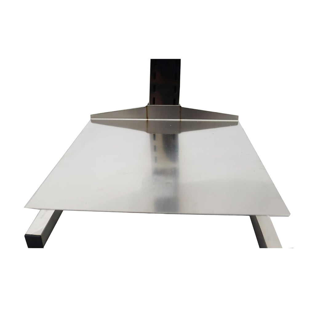 3.1inch Stainless Steel Feeding Hopper with Support Stand Manual Filling Package Funnel for Filling Powder Paste Liquid Granule