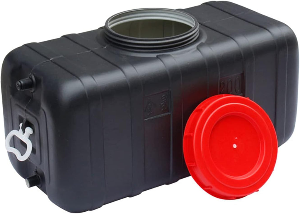 Outdoor Camping Water Tank Plastic Storage Water Container, Household Water Storage Bucket Emergency Storage Water Tank with Faucet, Travel Camping Solar Hot Water Bucket Bath Barrel