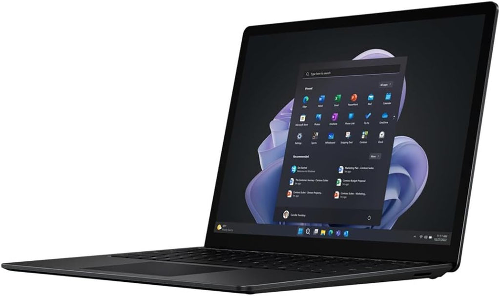 Microsoft Surface Laptop 5 13.5' Touchscreen Notebook - 2256 x 1504 - Intel Core i7 12th Gen i7-1265U - Intel Evo Platform - 16 GB Total RAM - 256 GB SSD - Matte Black (Renewed)